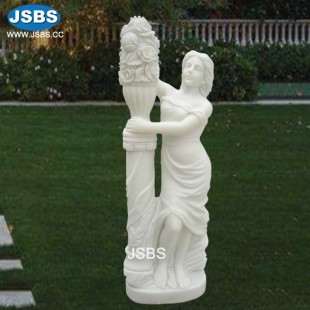 Marble Vase Statue, JS-C196